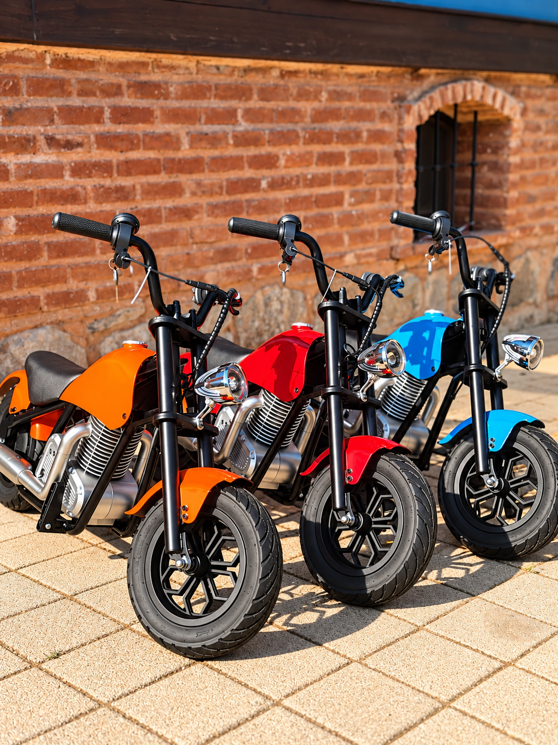 36V 180W Chopper Akülü Motor Elden Gazlı Dumanlı Şişme Lastikli Lityum pilli