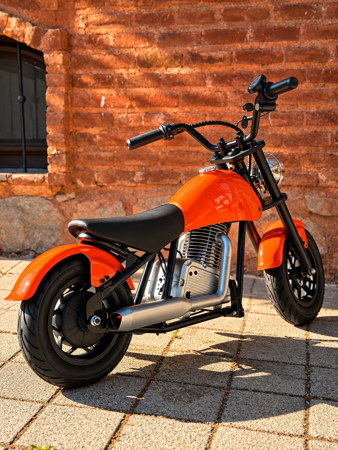 36V 180W Chopper Akülü Motor Elden Gazlı Dumanlı Şişme Lastikli Lityum pilli