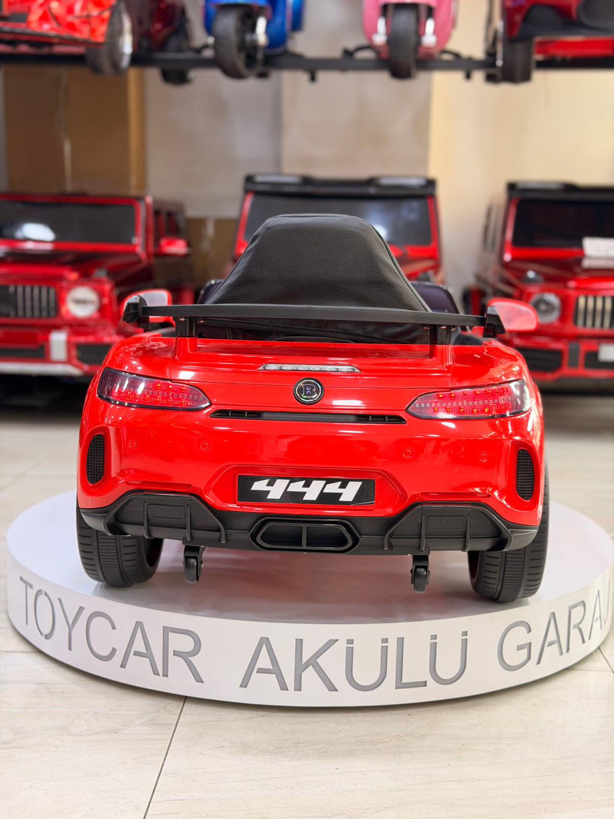 MERCEDES AKÜLÜ ARABA 12W 0-6 YAŞ KIRMIZI