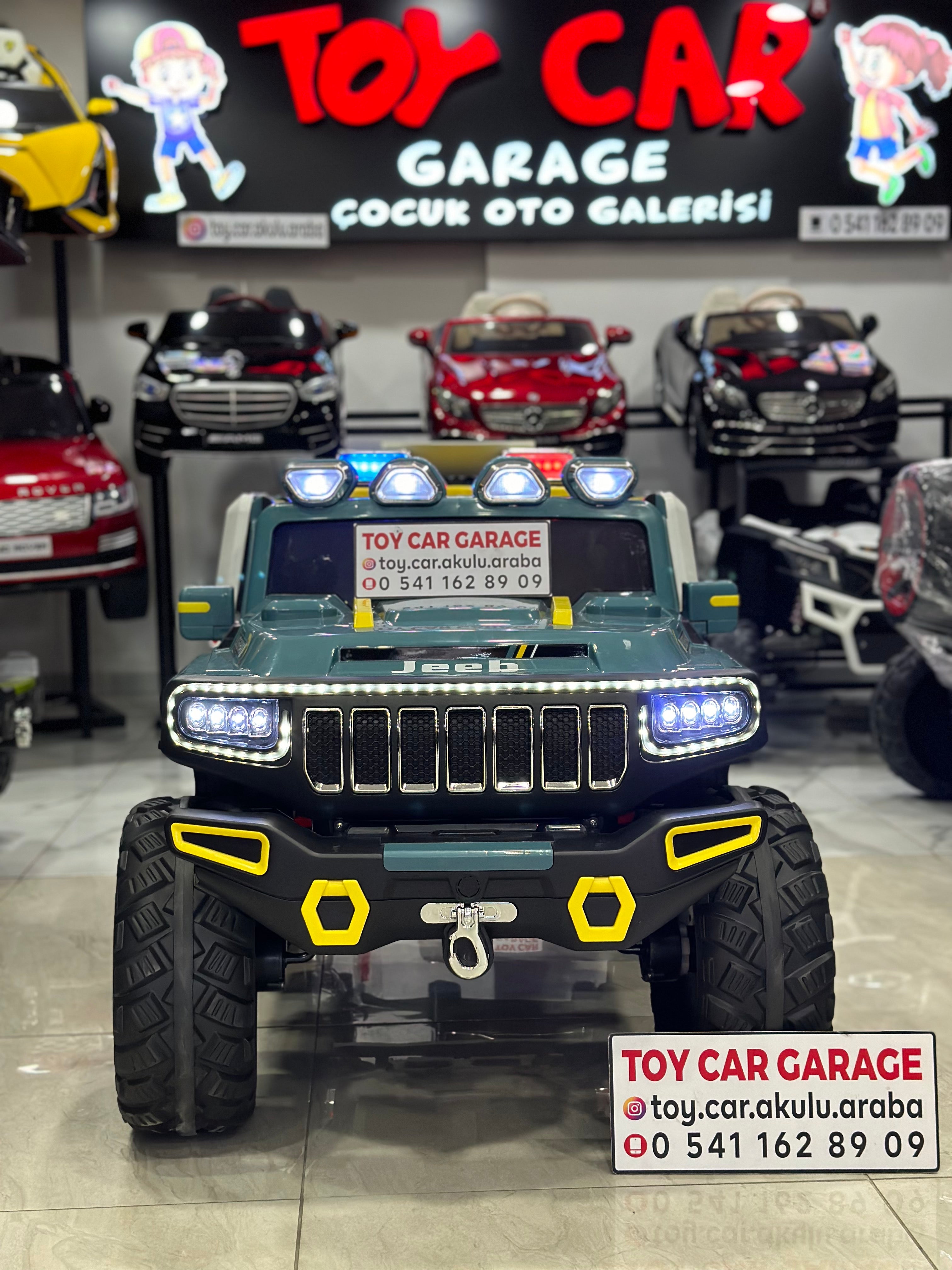 DEV JEEP 24W 4*4 YEŞİL