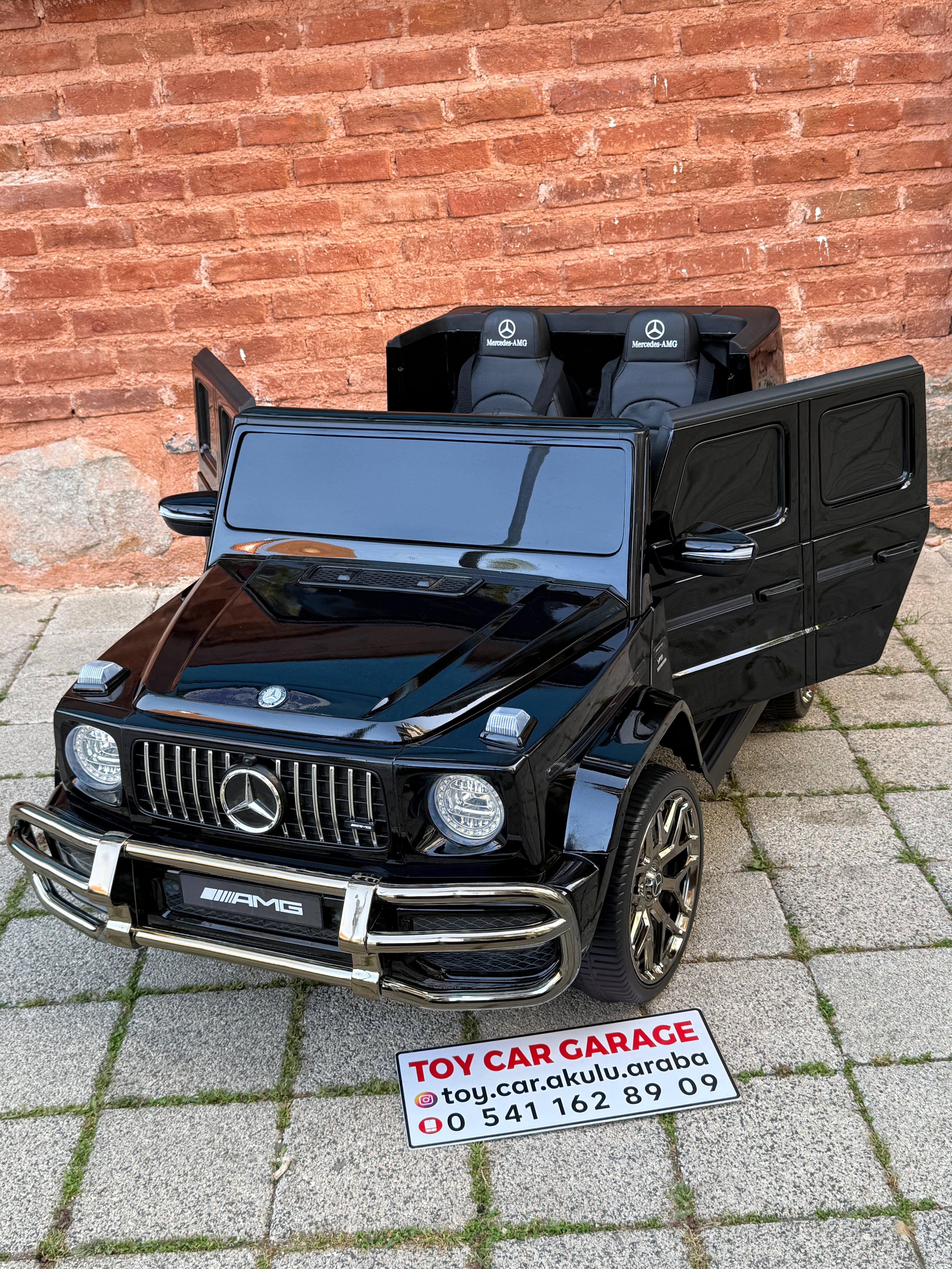 MERCEDES G63 AKÜLÜ ARABA 24W SİYAH