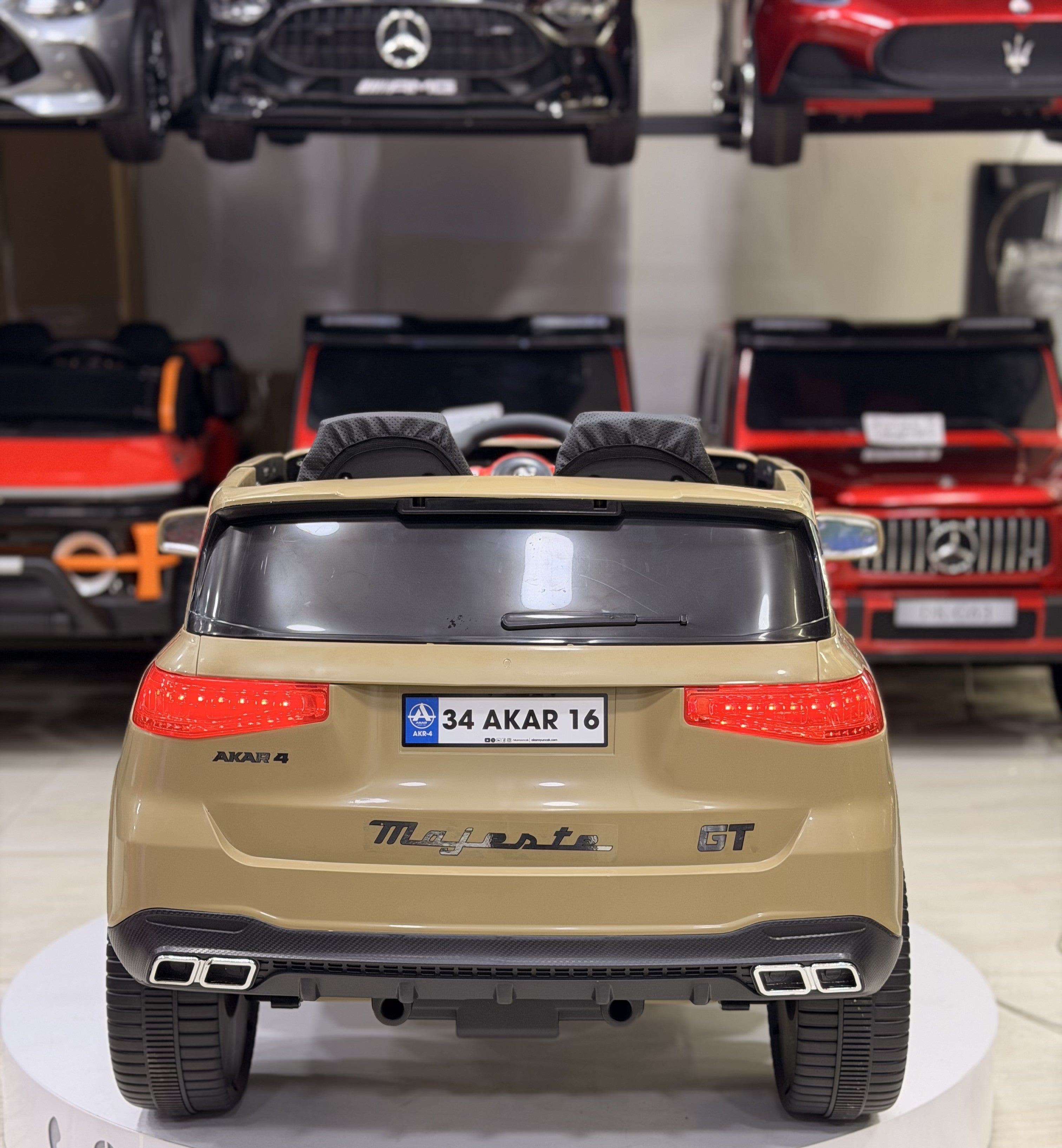 MERCEDES AKÜLÜ ARABA 12W 0-6 YAŞ KUM