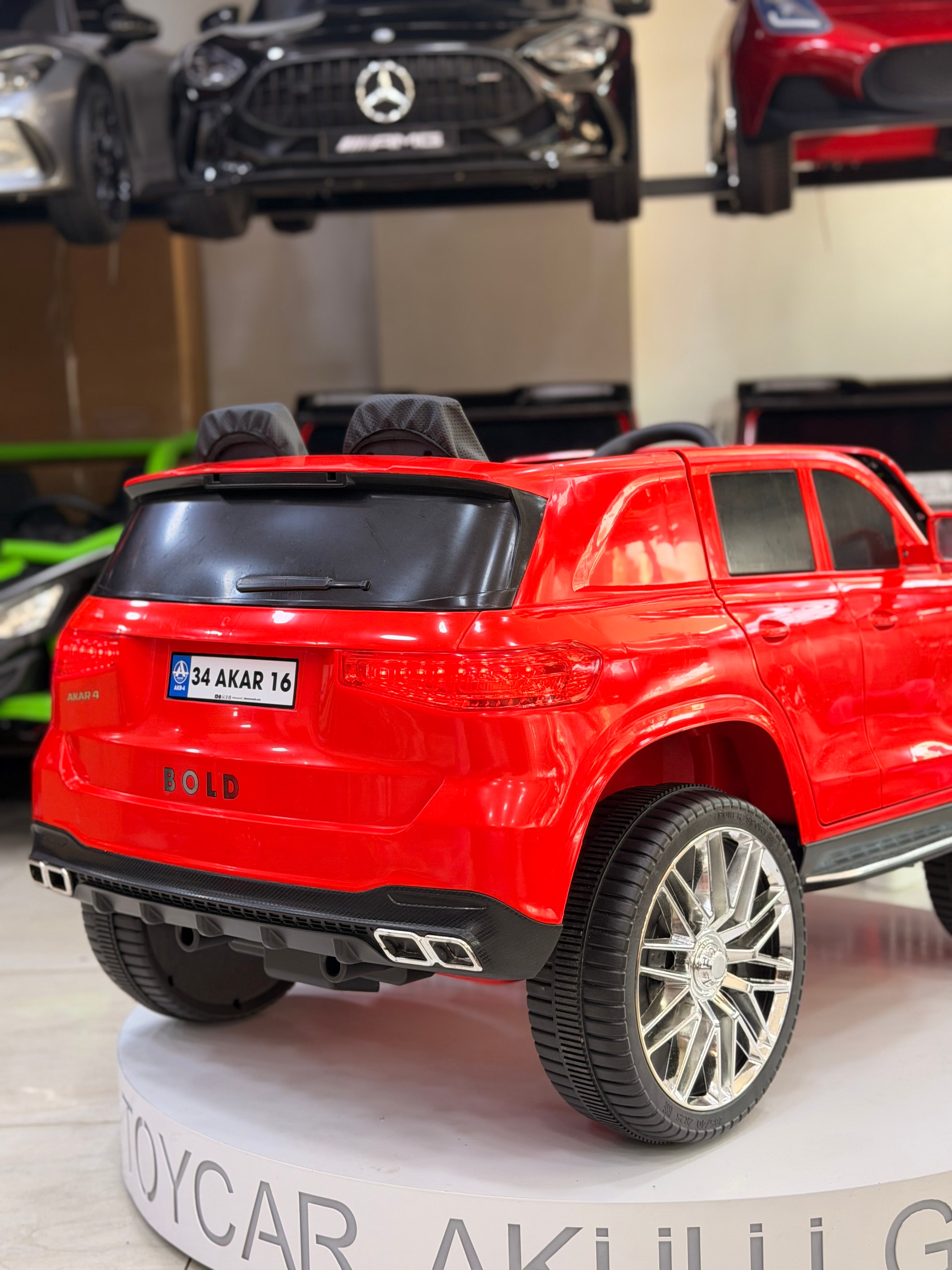 AUDİ AKÜLÜ ARABA 0-6 YAŞ KIRMIZI