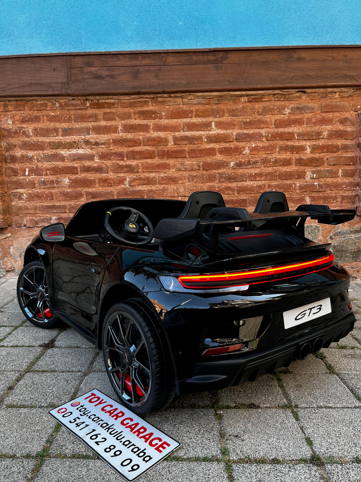 DEV BOY PORSCHE GT3 AKÜLÜ ARABA 24W 0-10 YAŞ