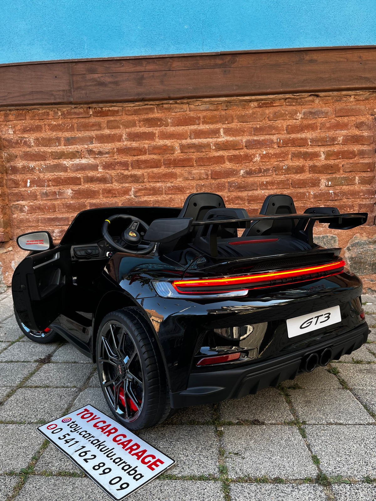 DEV BOY PORSCHE GT3 AKÜLÜ ARABA 24W 0-10 YAŞ