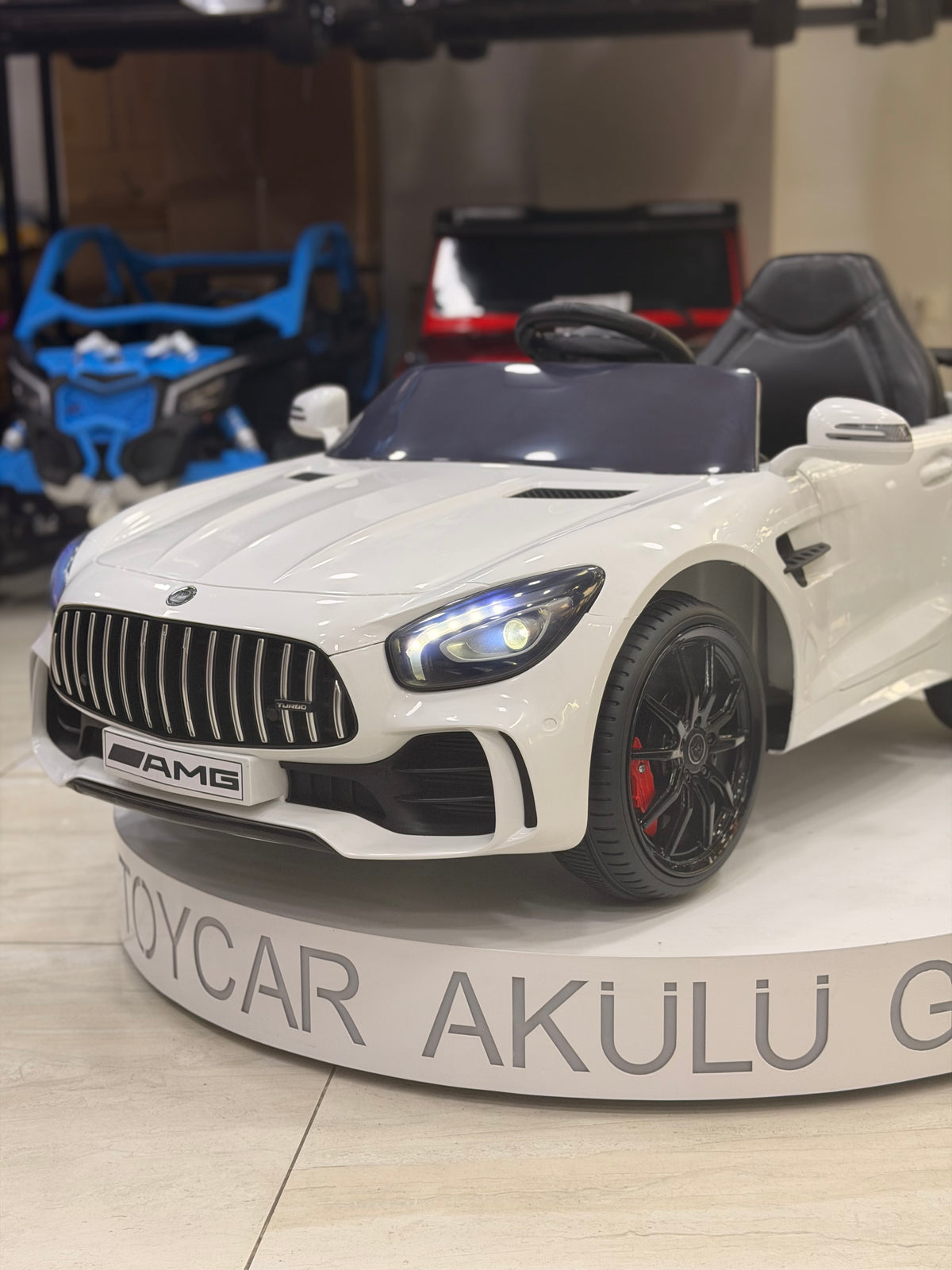 MERCEDES AKÜLÜ ARABA 12W 0-6 YAŞ BEYAZ