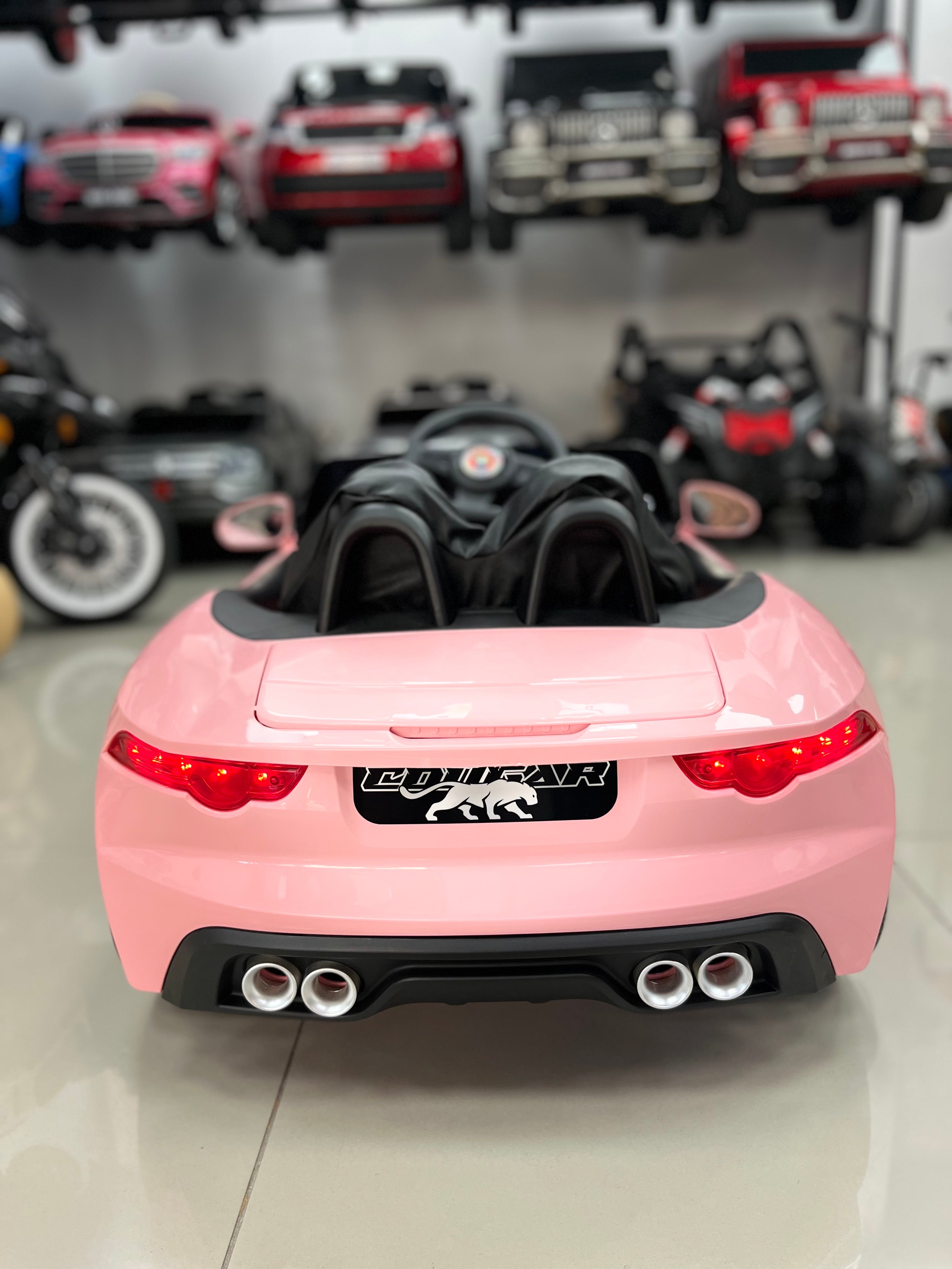JAGUAR AKÜLÜ ARABA 12W 0-6 YAŞ PEMBE