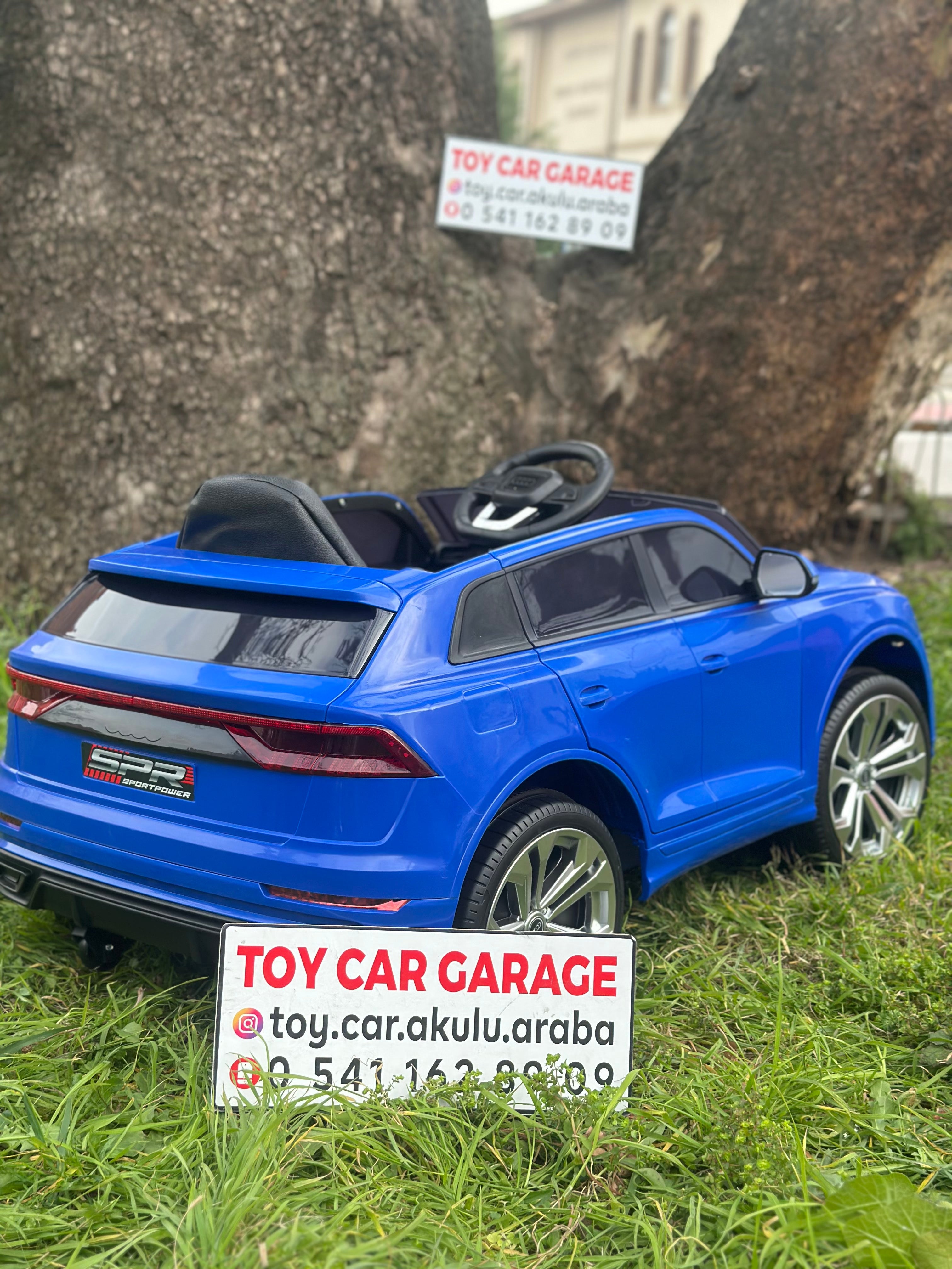 AUDİ AKÜLÜ ARABA 12W 0-6 YAŞ MAVİ