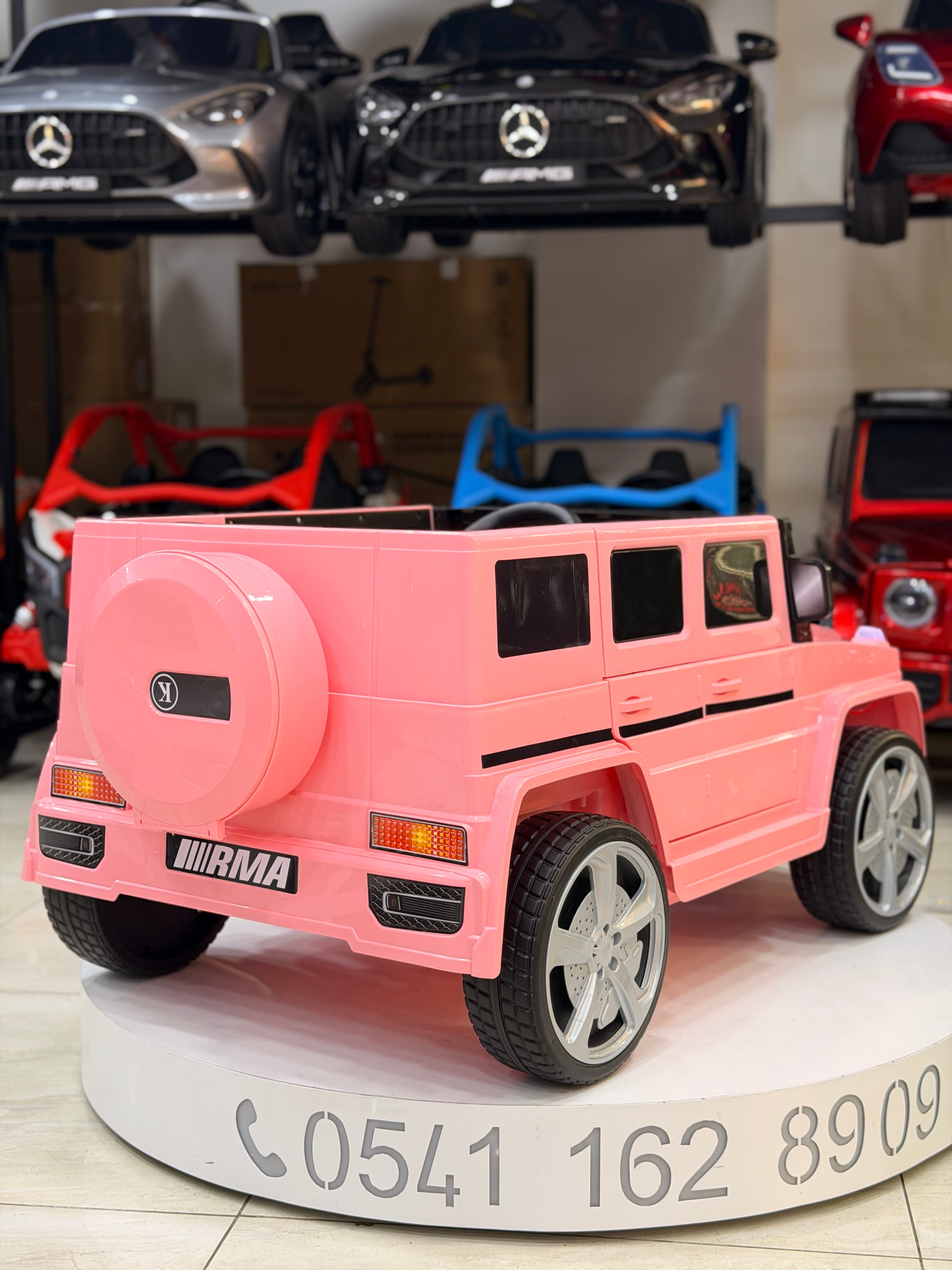 MERCEDES G63 KÜÇÜK BOY PEMBE 12W 0-6 YAŞ