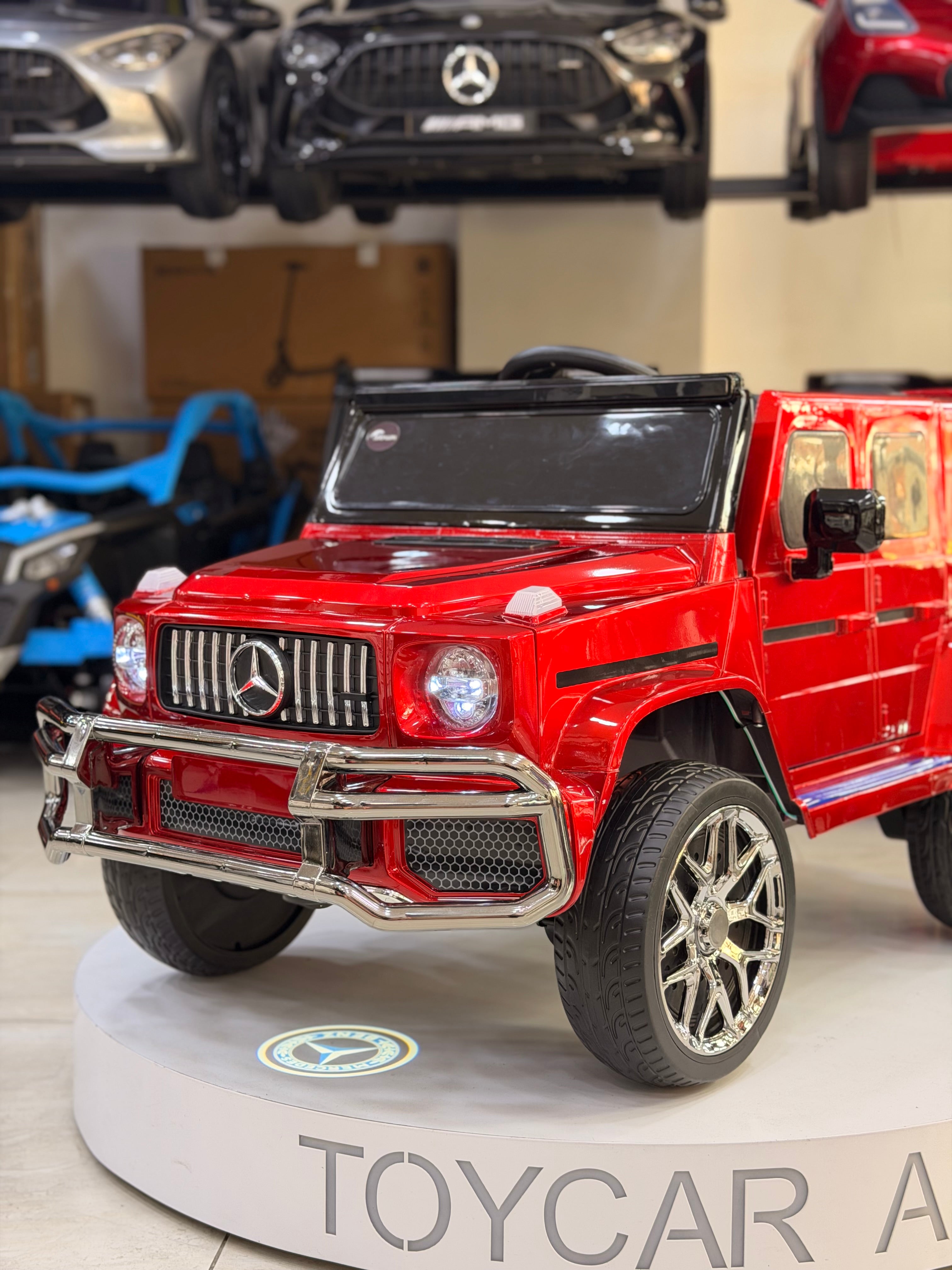 MERCEDES G63 KÜÇÜK BOY 12W 0-6 YAŞ BORDO