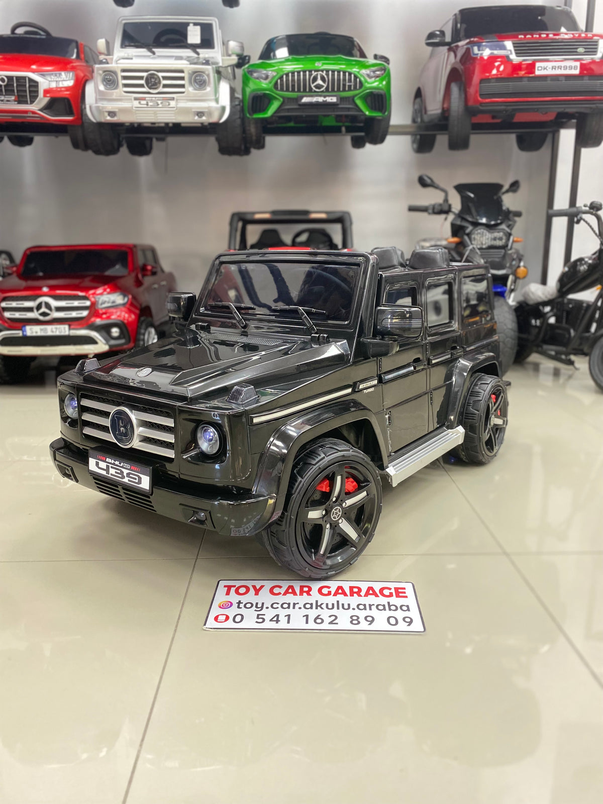BRABUS AKÜLÜ ARABA 12W 0-6 YAŞ SİYAH