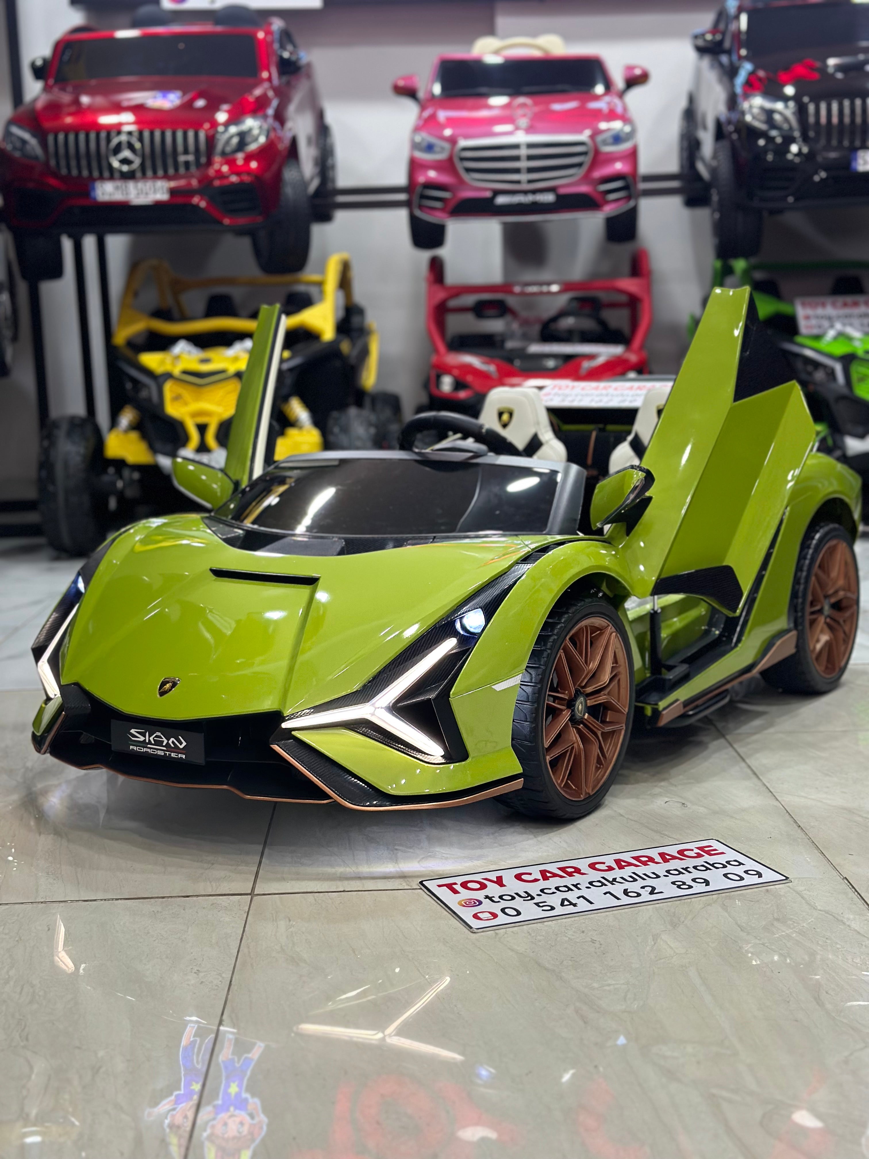 LAMBORGHİNİ SİAN DRİFT ARABASI 24W YEŞİL