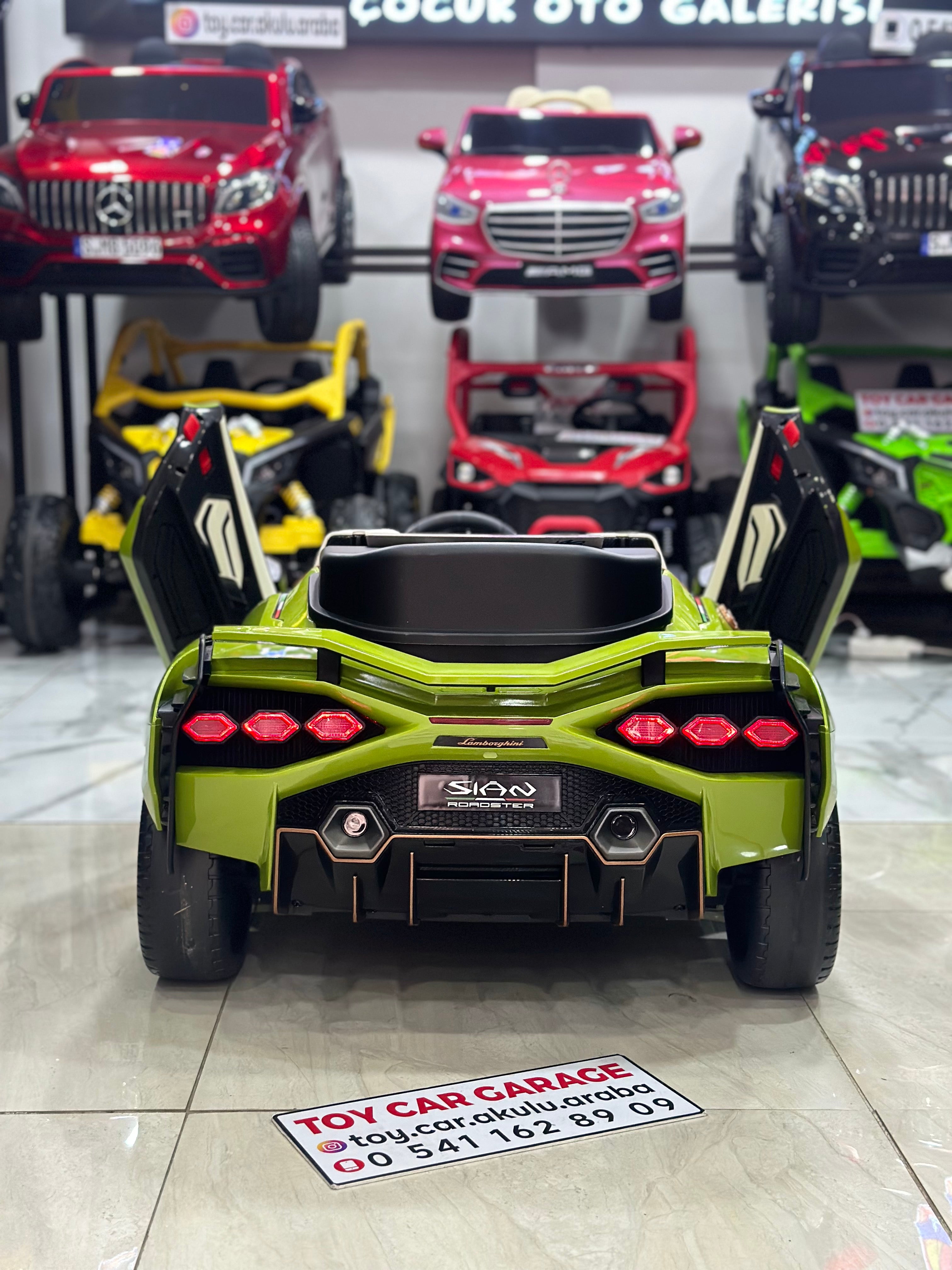 LAMBORGHİNİ SİAN DRİFT ARABASI 24W YEŞİL