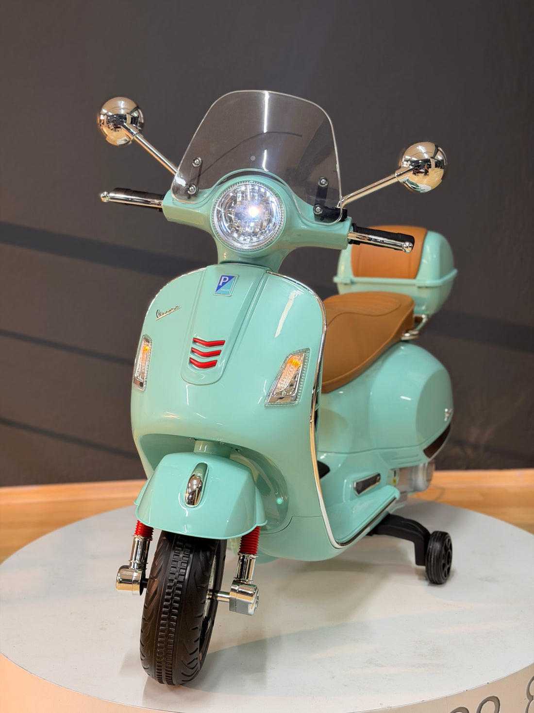 ORJİNAL VESPA AKÜLÜ MOTOR 12W 3-6 YAŞ TURKUAZ