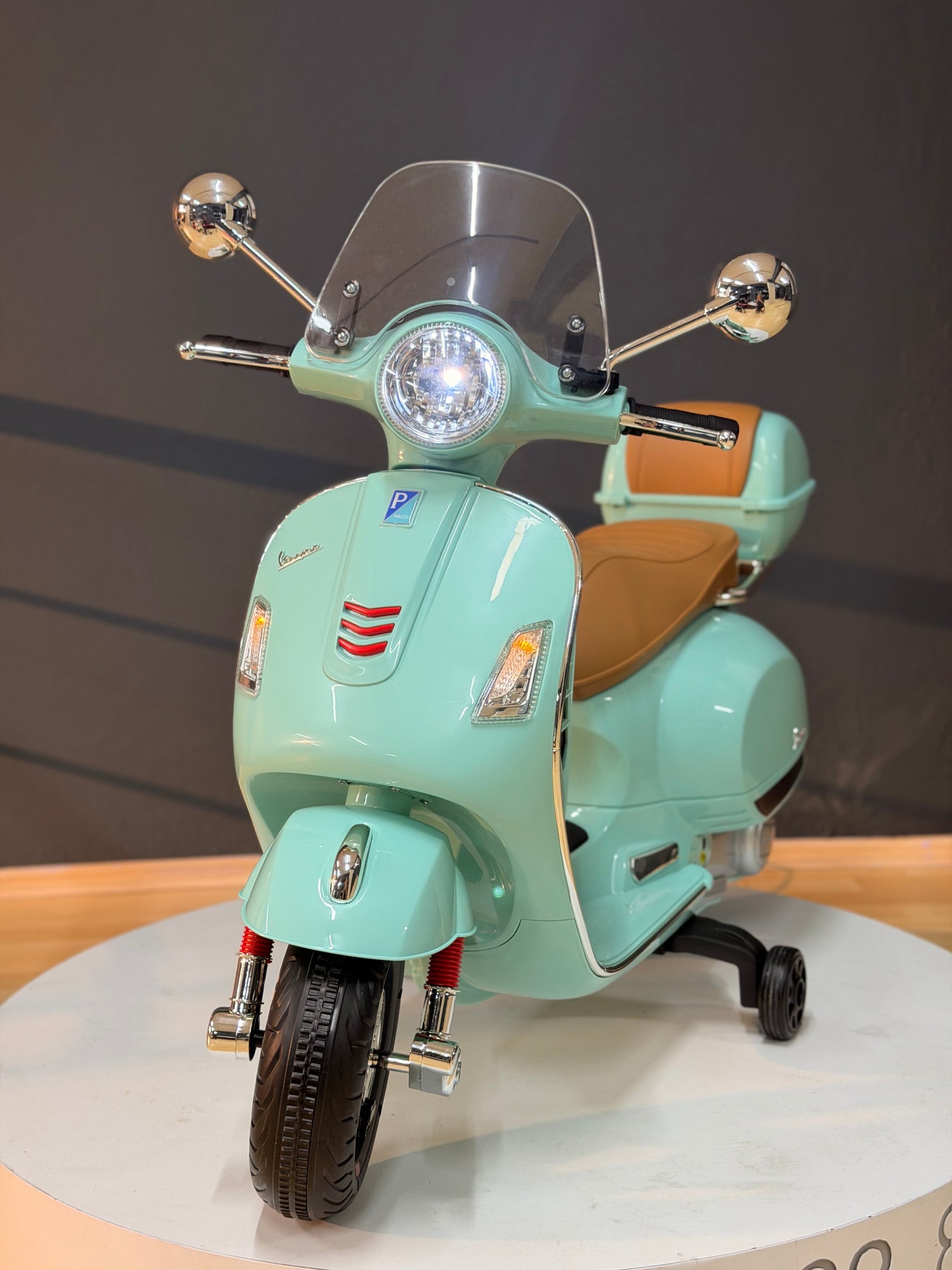 ORJİNAL VESPA AKÜLÜ MOTOR 12W 3-6 YAŞ TURKUAZ