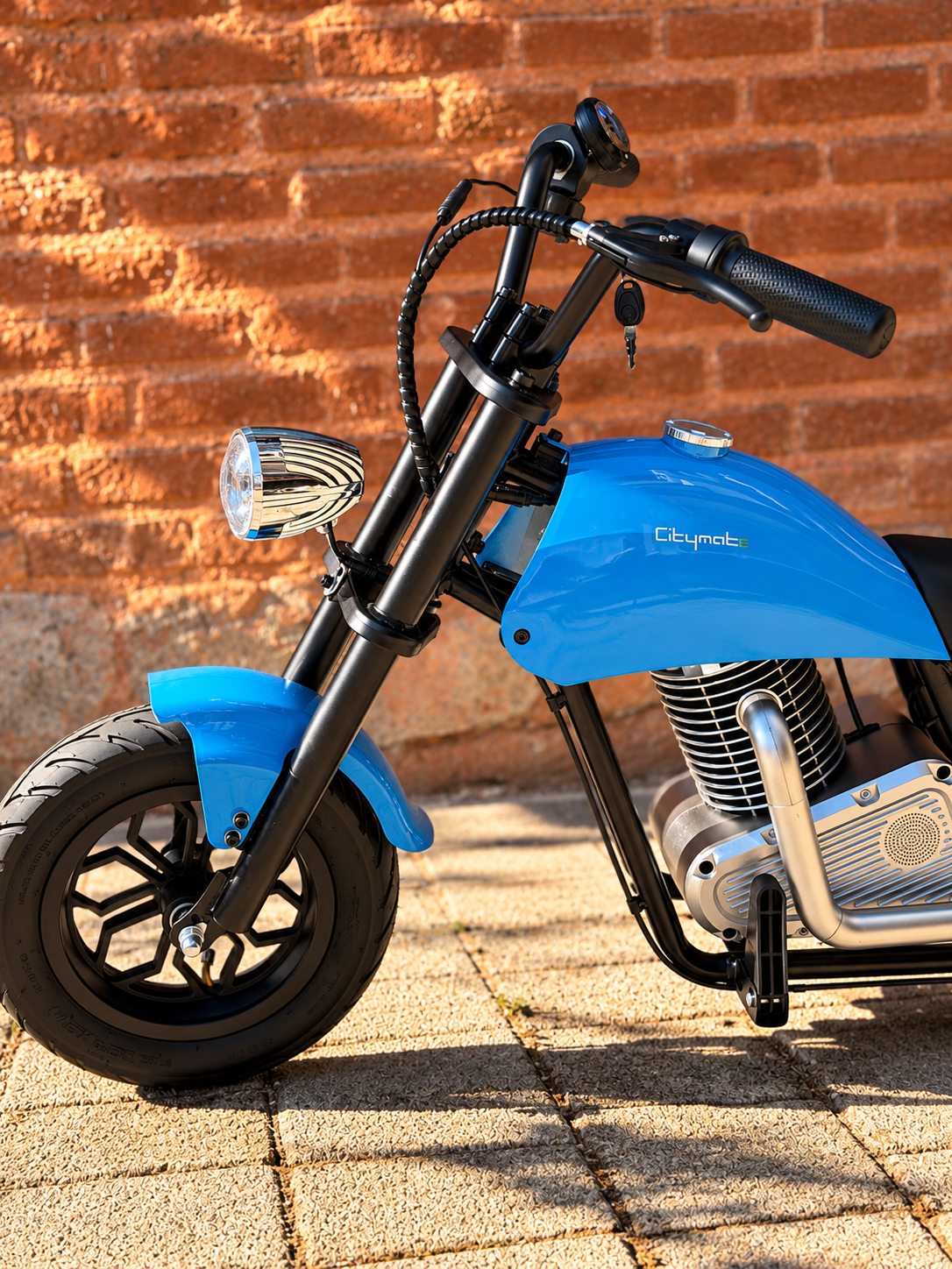 36V 180W Chopper Akülü Motor Elden Gazlı Dumanlı Şişme Lastikli Lityum pilli