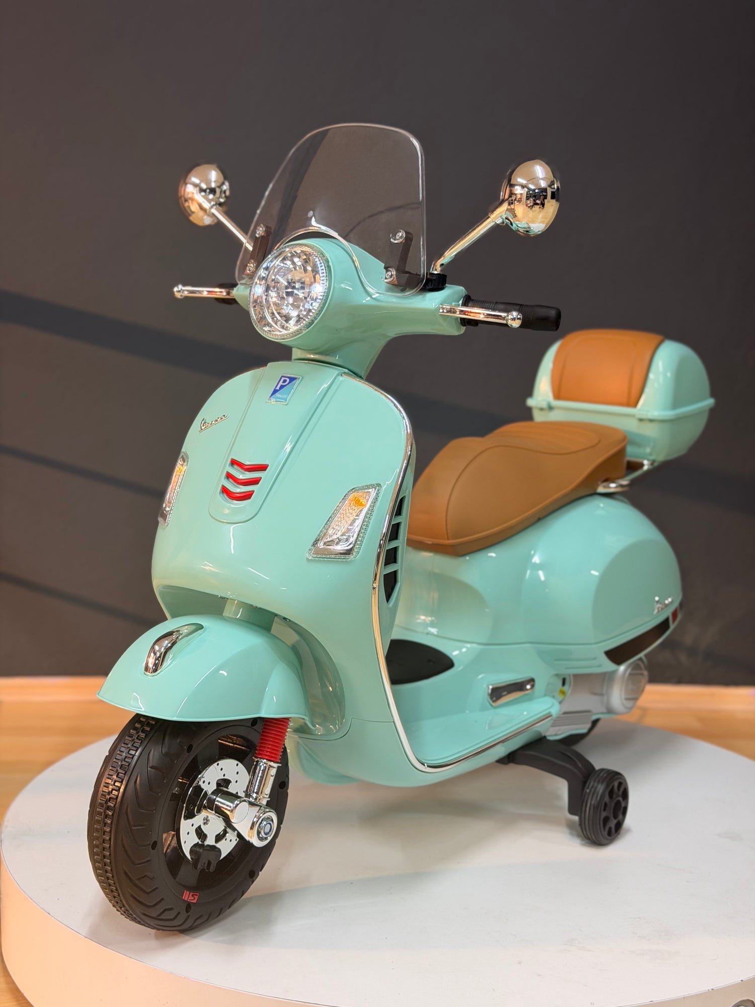 ORJİNAL VESPA AKÜLÜ MOTOR 12W 3-6 YAŞ TURKUAZ