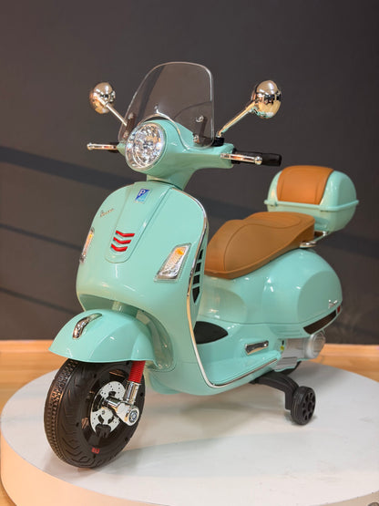 ORJİNAL VESPA AKÜLÜ MOTOR 12W 3-6 YAŞ TURKUAZ