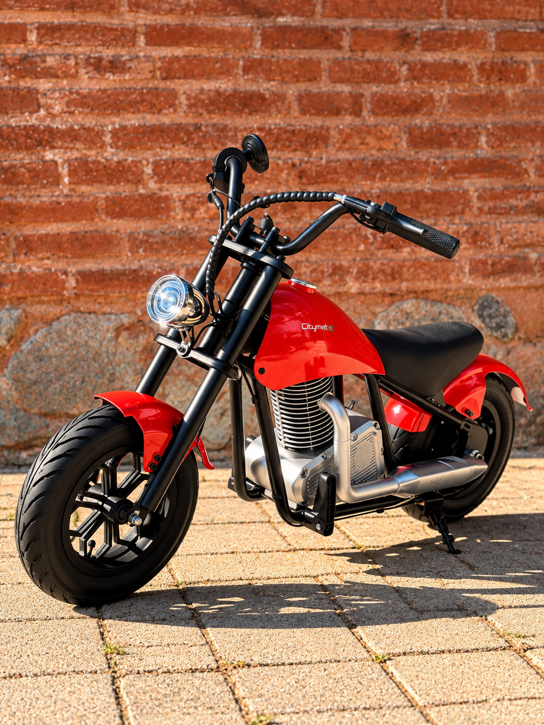 36V 180W Chopper Akülü Motor Elden Gazlı Dumanlı Şişme Lastikli Lityum pilli