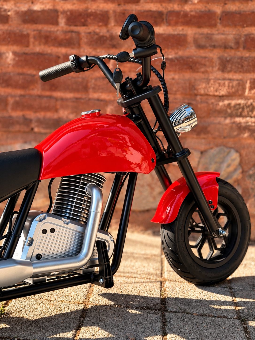 36V 180W Chopper Akülü Motor Elden Gazlı Dumanlı Şişme Lastikli Lityum pilli