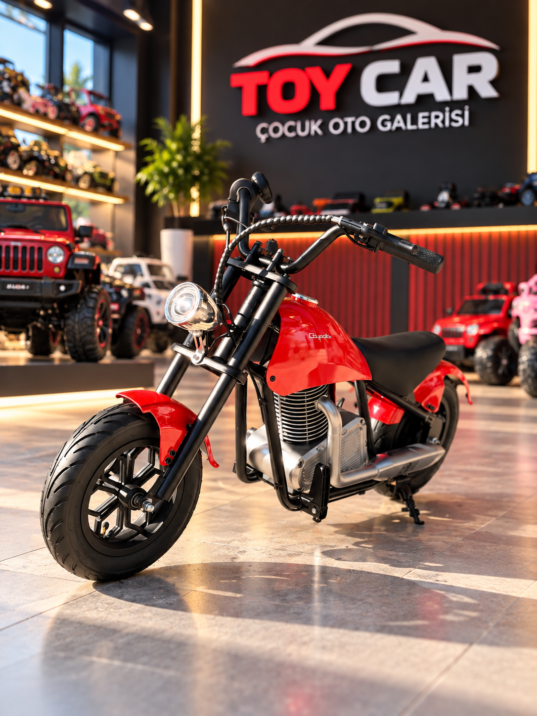 36V 180W Chopper Akülü Motor Elden Gazlı Dumanlı Şişme Lastikli Lityum pilli
