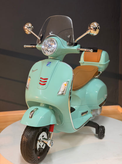 ORJİNAL VESPA AKÜLÜ MOTOR 12W 3-6 YAŞ TURKUAZ