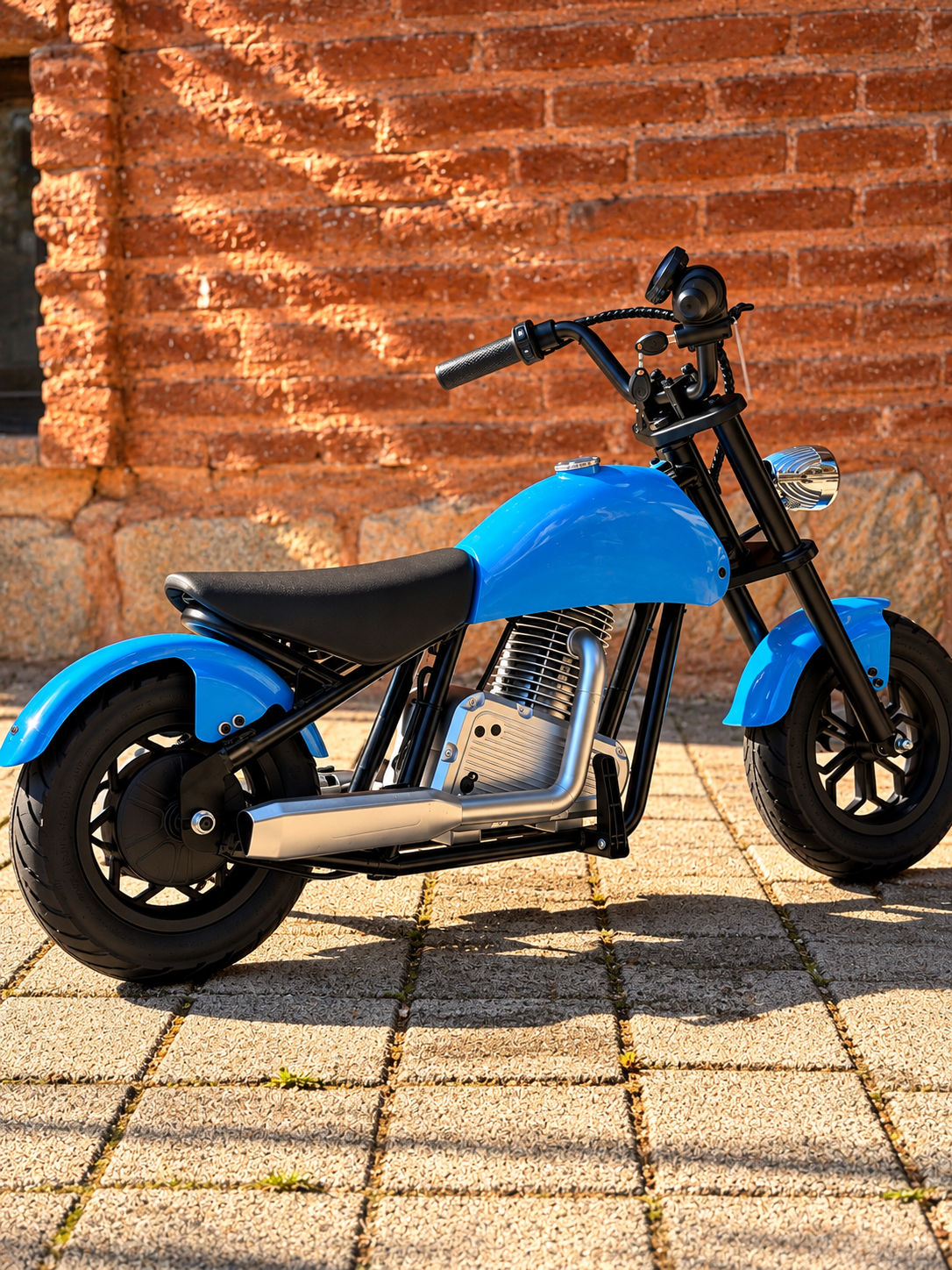 36V 180W Chopper Akülü Motor Elden Gazlı Dumanlı Şişme Lastikli Lityum pilli