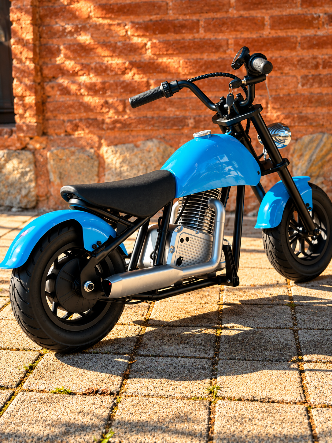 36V 180W Chopper Akülü Motor Elden Gazlı Dumanlı Şişme Lastikli Lityum pilli