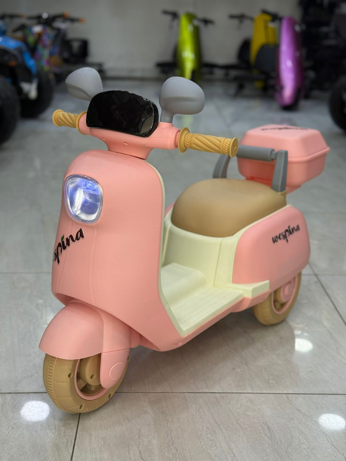 WESPİNA AKÜLÜ MOTOR 6W 0-4 YAŞ PEMBE