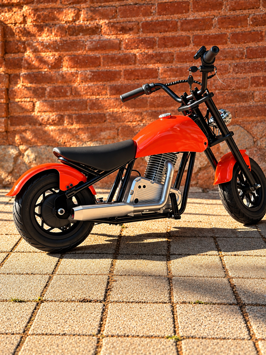 36V 180W Chopper Akülü Motor Elden Gazlı Dumanlı Şişme Lastikli Lityum pilli