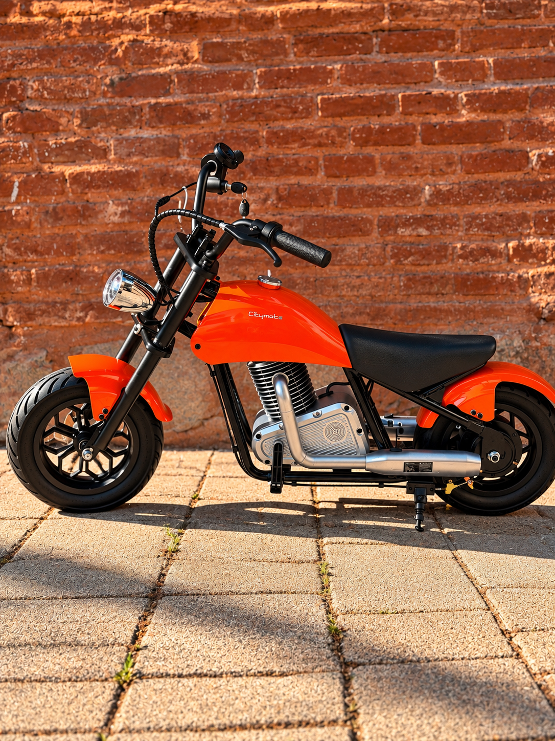 36V 180W Chopper Akülü Motor Elden Gazlı Dumanlı Şişme Lastikli Lityum pilli