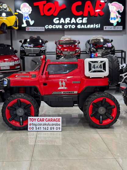DEV JEEP 24W 4*4 KIRMIZI