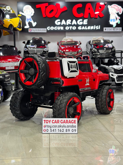 DEV JEEP 24W 4*4 KIRMIZI