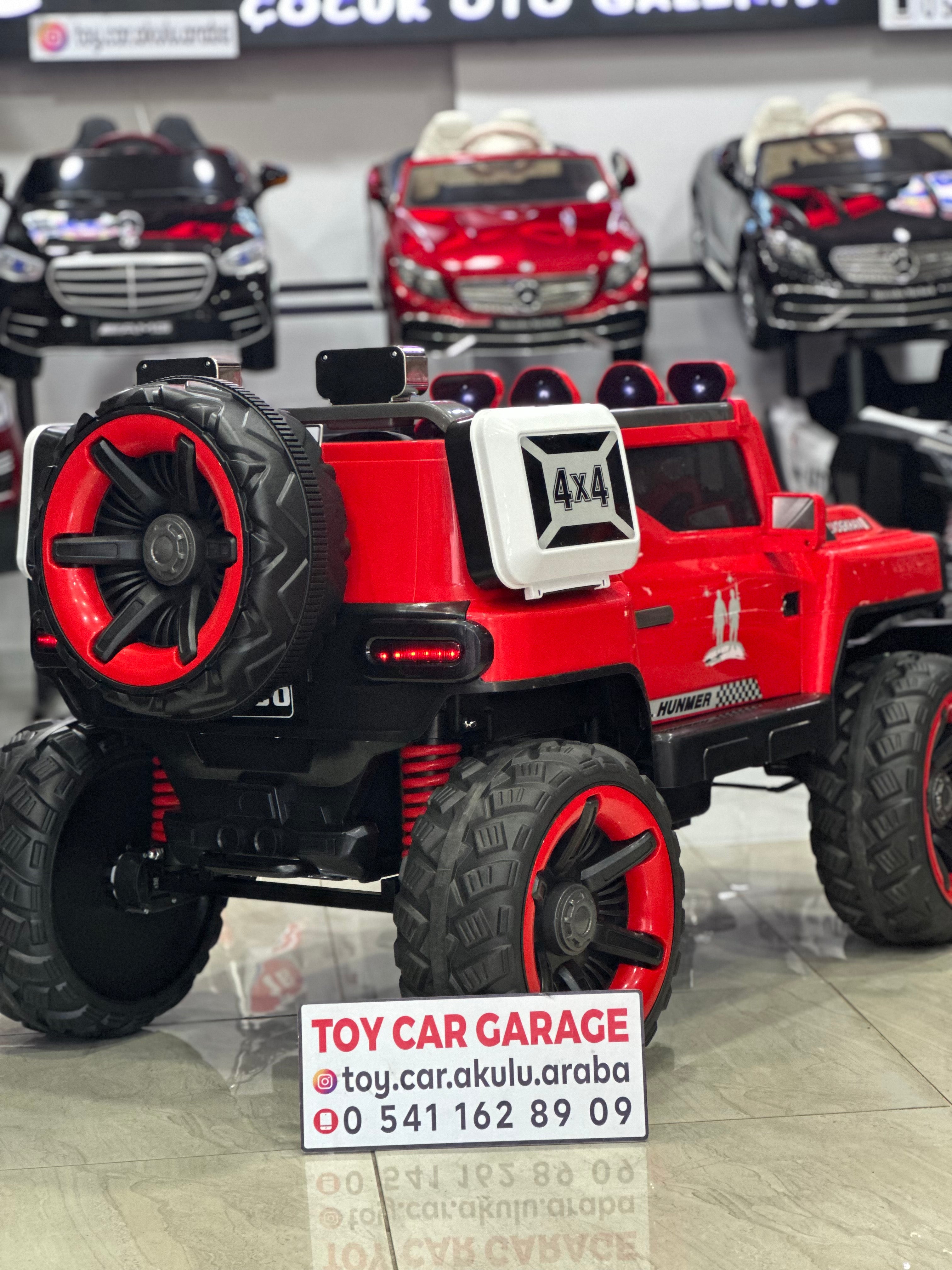 DEV JEEP 24W 4*4 KIRMIZI