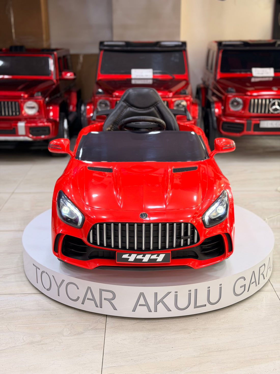 MERCEDES AKÜLÜ ARABA 12W 0-6 YAŞ KIRMIZI