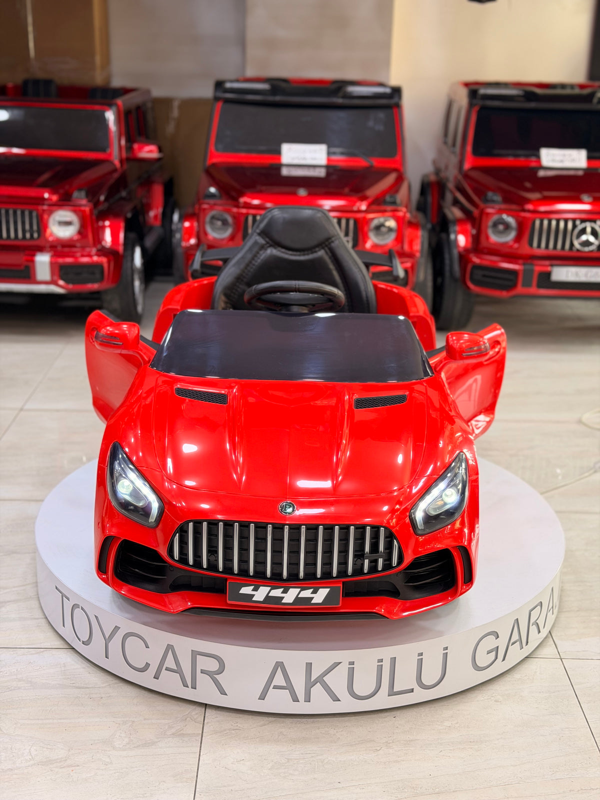 MERCEDES AKÜLÜ ARABA 12W 0-6 YAŞ KIRMIZI