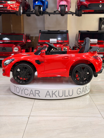 MERCEDES AKÜLÜ ARABA 12W 0-6 YAŞ KIRMIZI