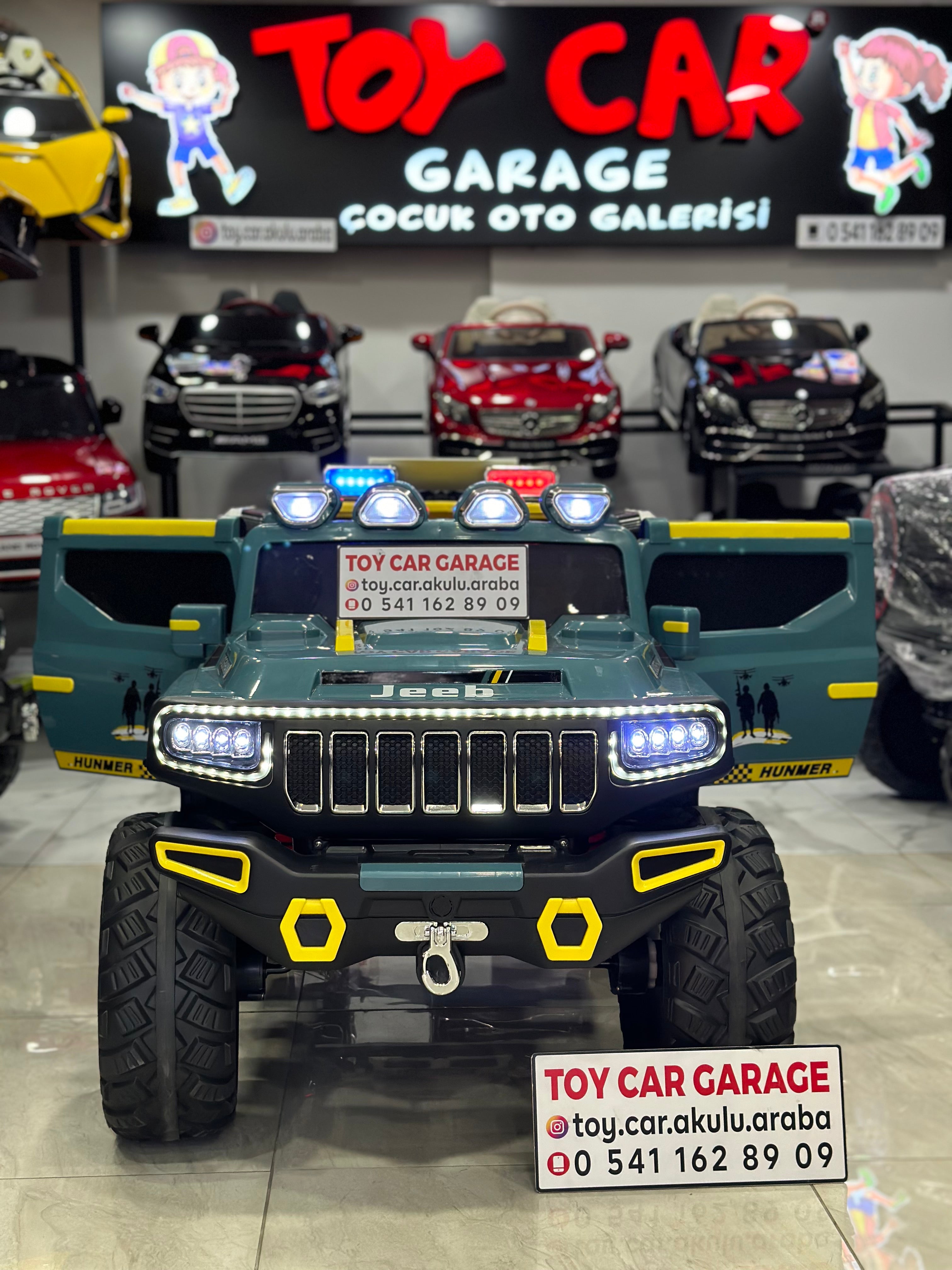 DEV JEEP 24W 4*4 YEŞİL