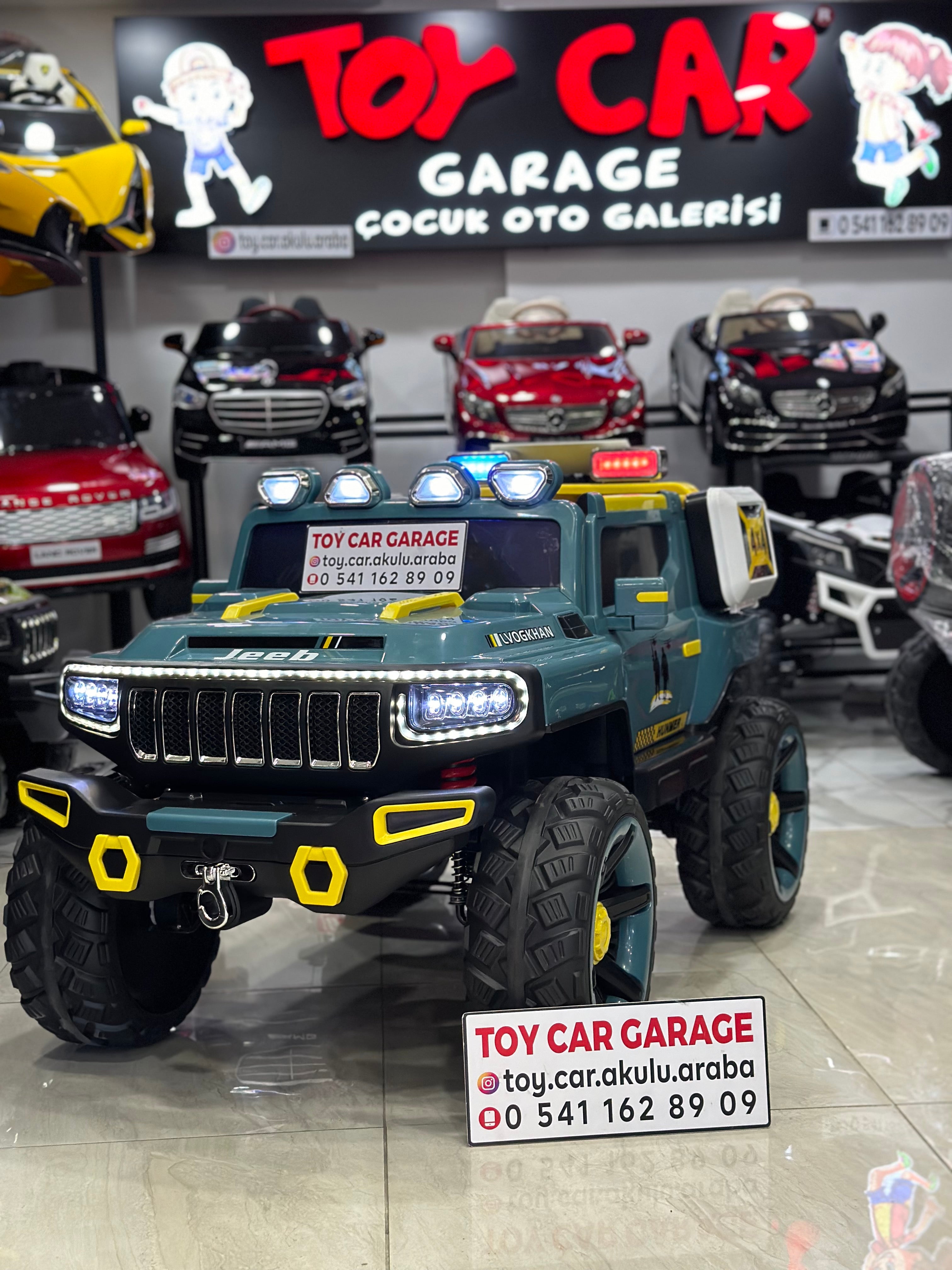 DEV JEEP 24W 4*4 YEŞİL