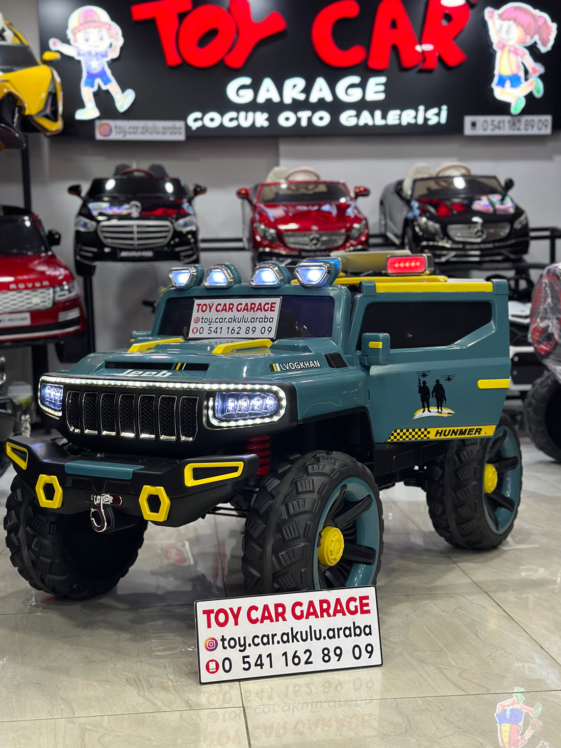 DEV JEEP 24W 4*4 YEŞİL