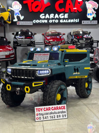 DEV JEEP 24W 4*4 YEŞİL
