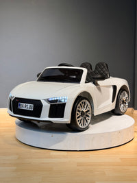 AUDİ AKÜLÜ ARABA 12W 0-6 YAŞ BEYAZ