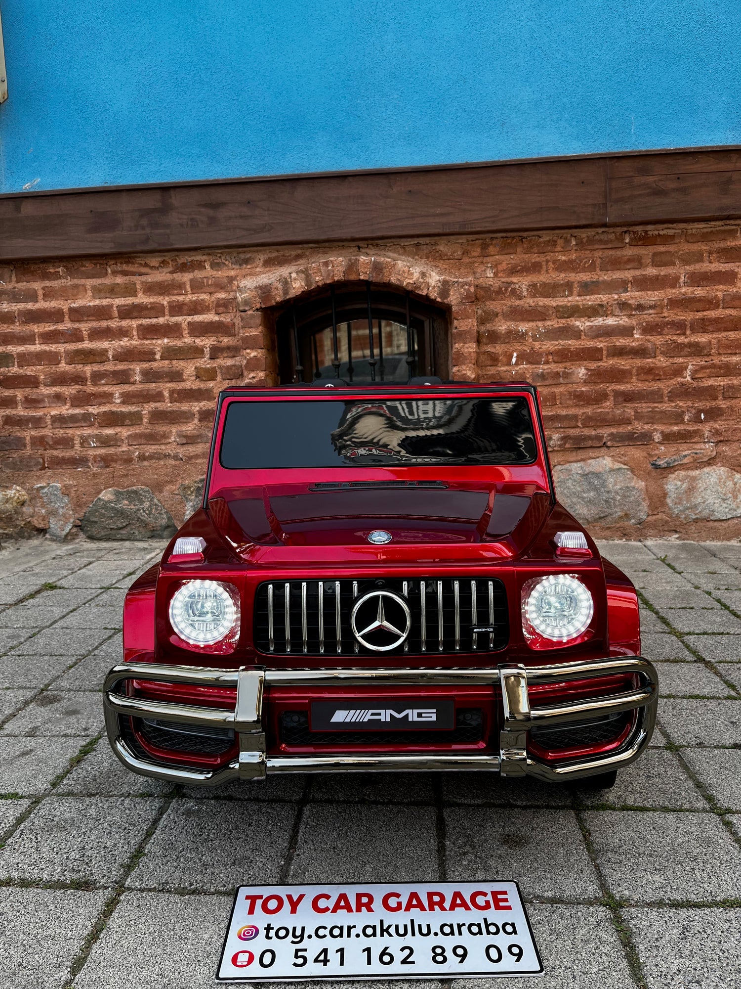 MERCEDES G63 AKÜLÜ ARABA 24W BORDO