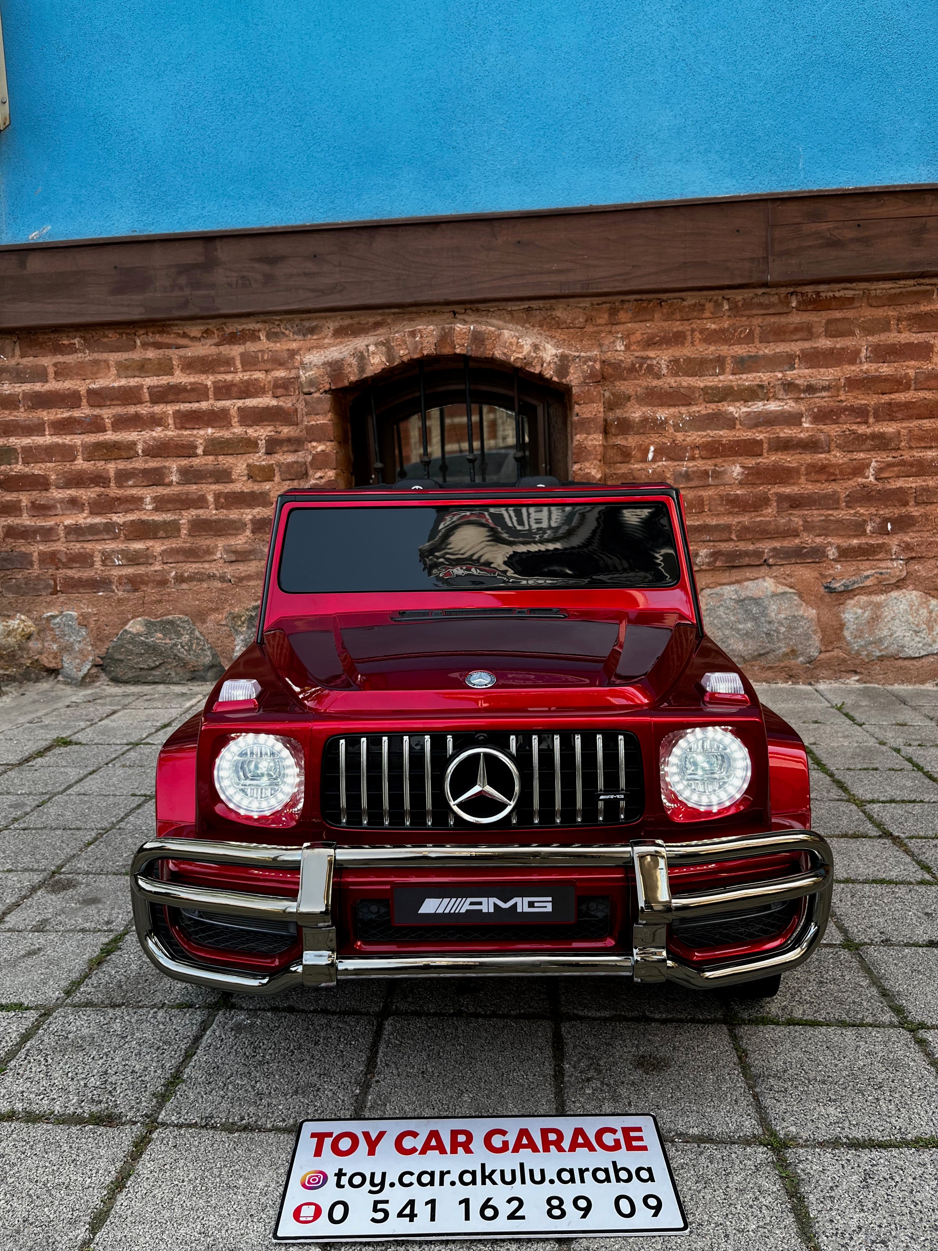 MERCEDES G63 AKÜLÜ ARABA 24W BORDO