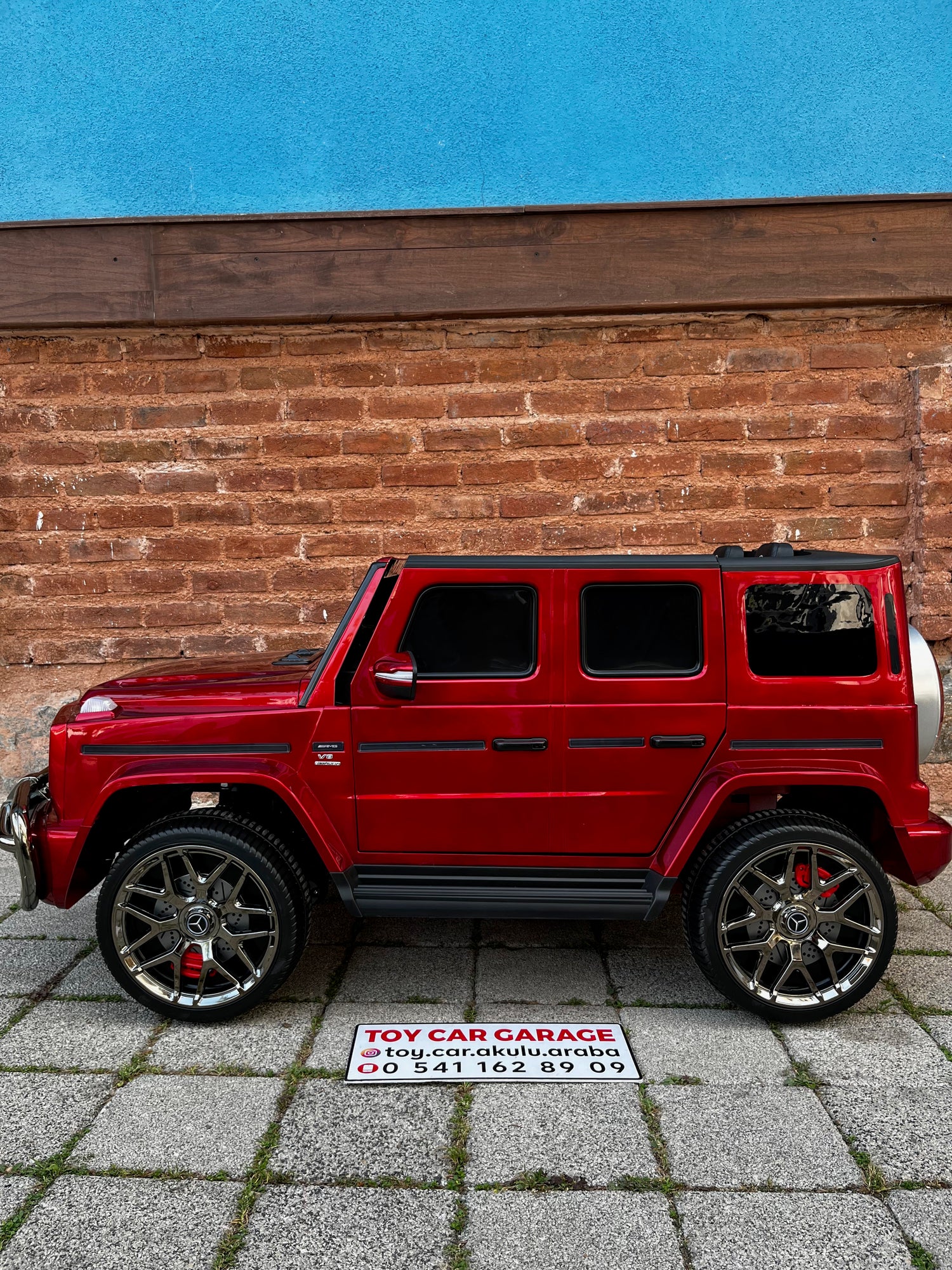 MERCEDES G63 AKÜLÜ ARABA 24W BORDO