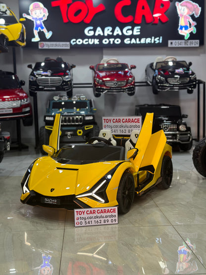 LAMBORGHİNİ SİAN DRİFT ARABASI 24W SARI