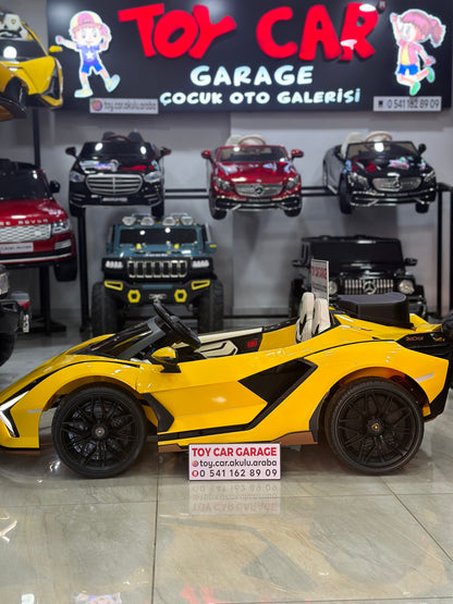 LAMBORGHİNİ SİAN DRİFT ARABASI 24W SARI