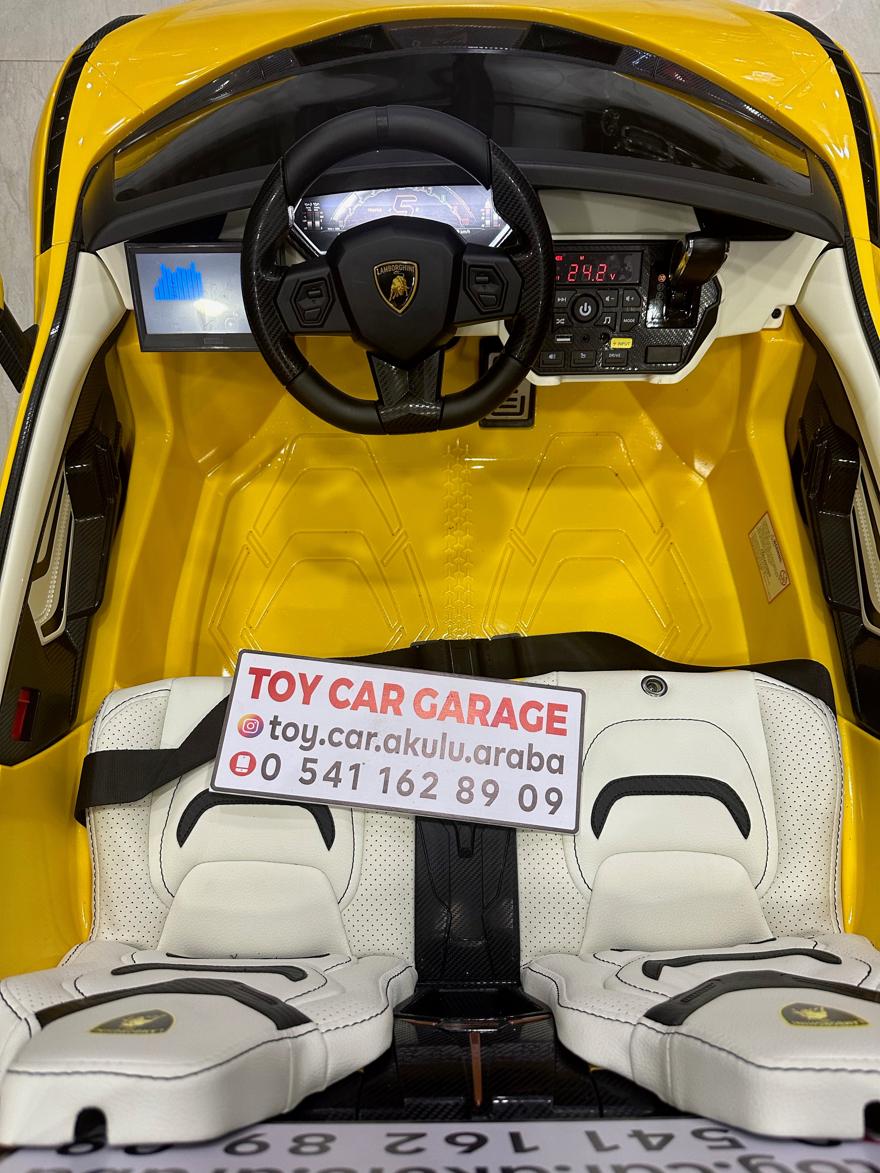 LAMBORGHİNİ SİAN DRİFT ARABASI 24W SARI