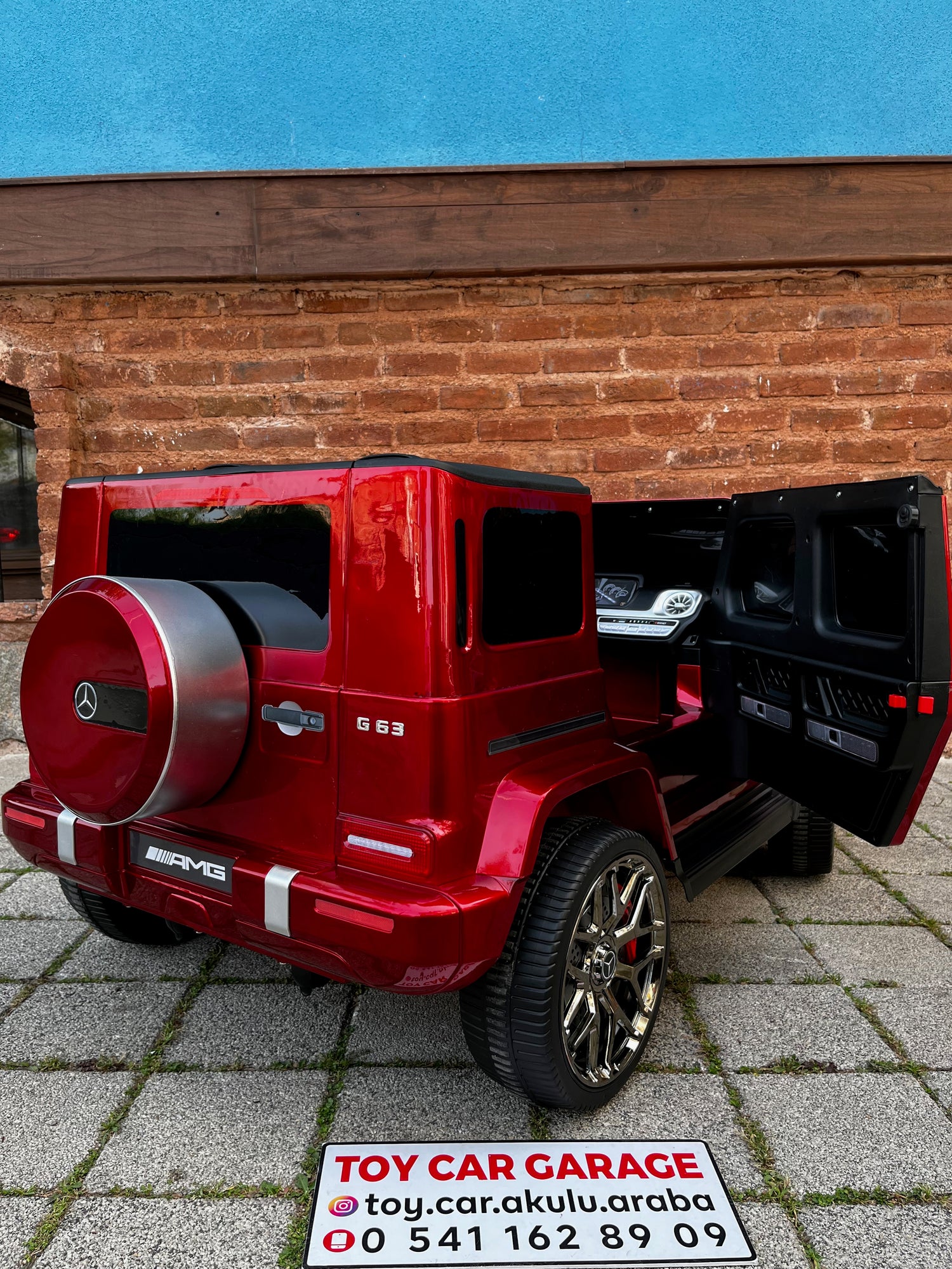 MERCEDES G63 AKÜLÜ ARABA 24W BORDO