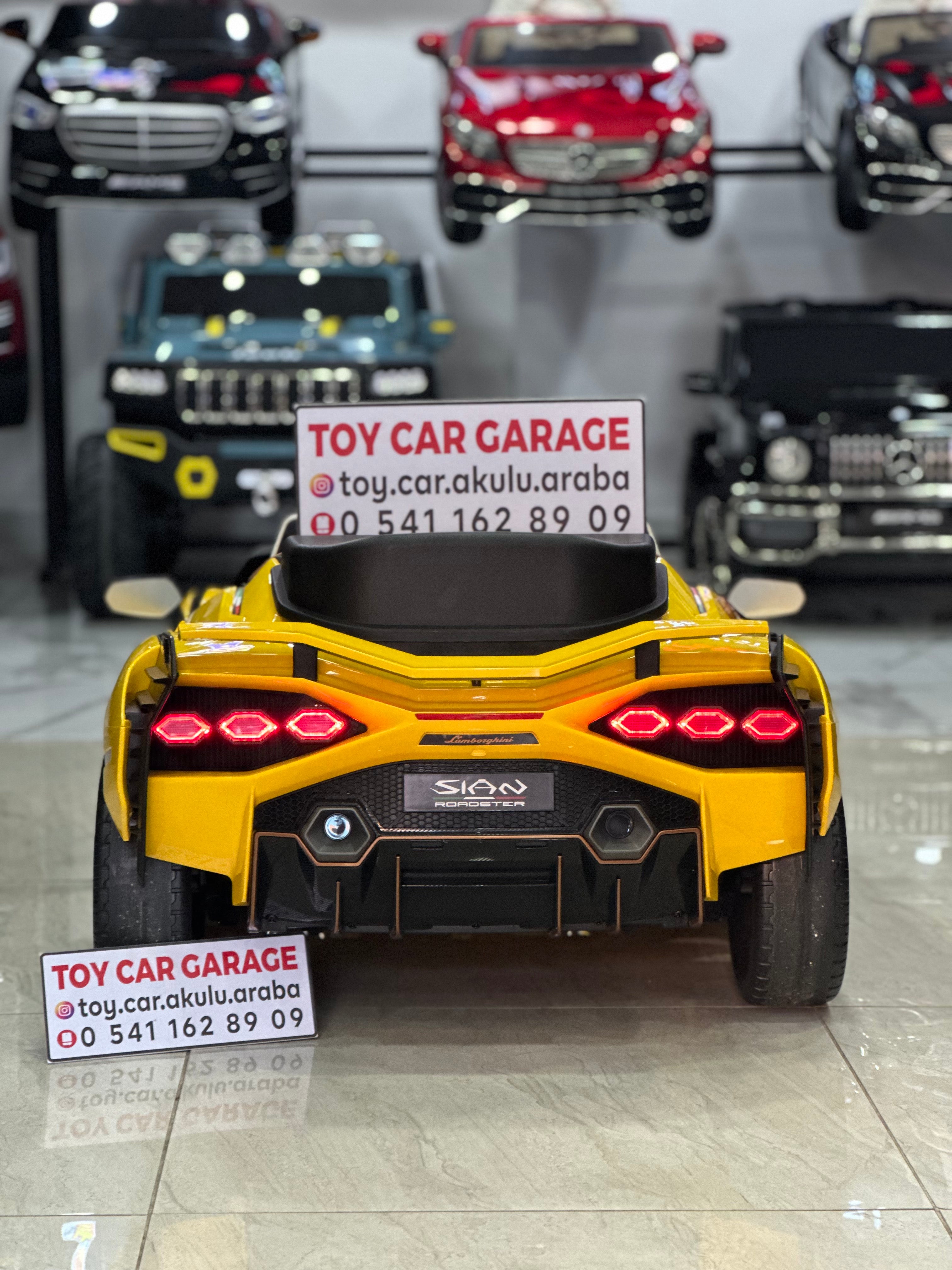 LAMBORGHİNİ SİAN DRİFT ARABASI 24W SARI